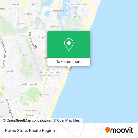 Rotas Store map