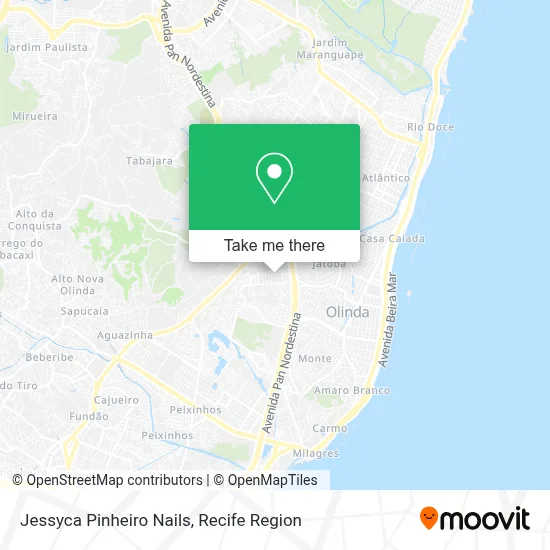 Jessyca Pinheiro Nails map