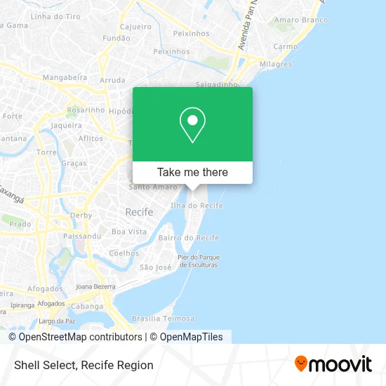 Shell Select map
