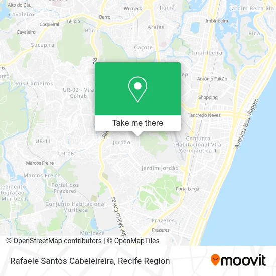 Rafaele Santos Cabeleireira map