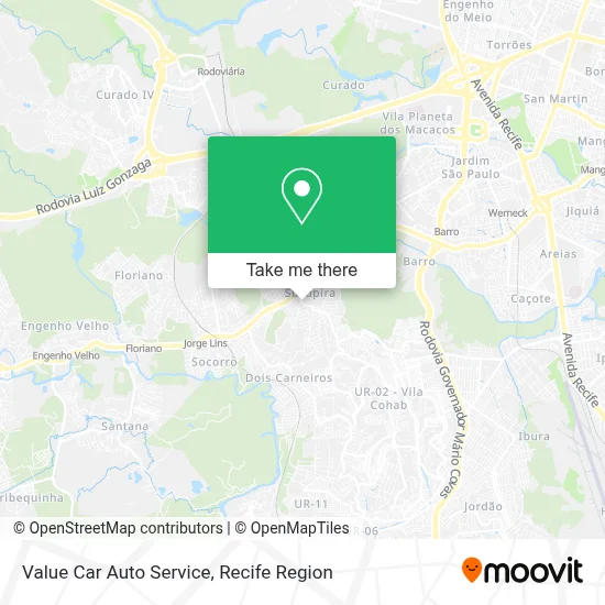 Value Car Auto Service map