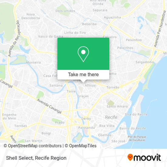 Shell Select map