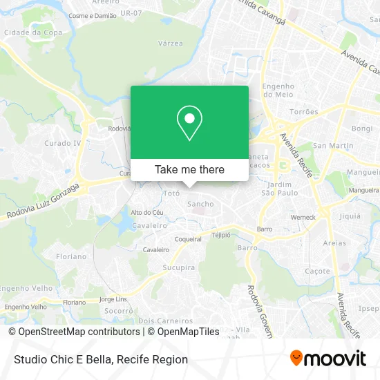 Studio Chic E Bella map