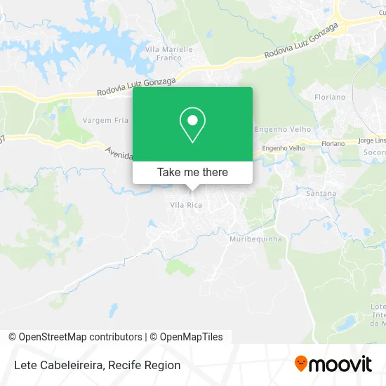 Lete Cabeleireira map