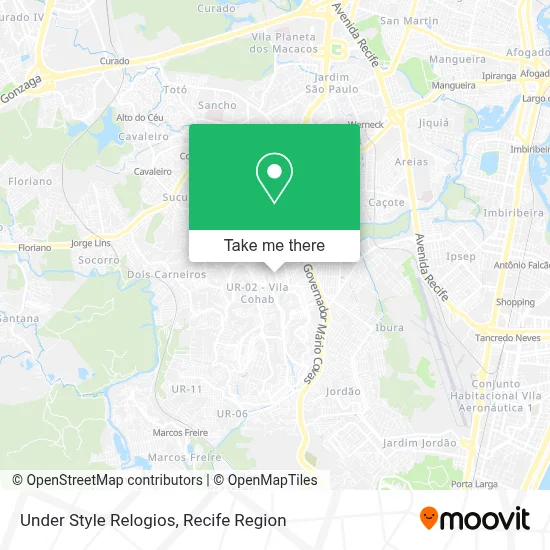 Under Style Relogios map