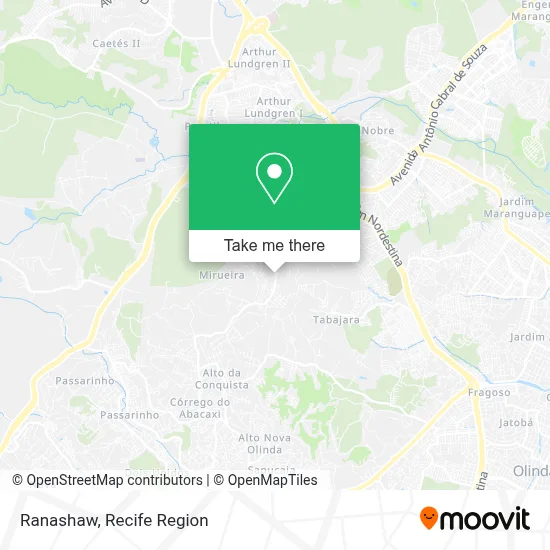 Ranashaw map
