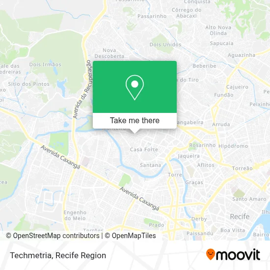 Techmetria map