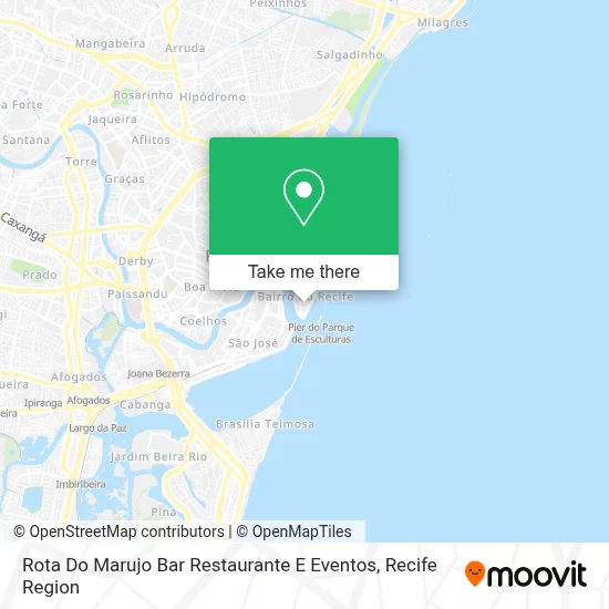Rota Do Marujo Bar Restaurante E Eventos map