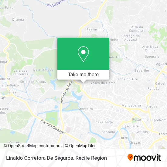 Linaldo Corretora De Seguros map