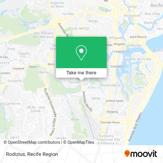 Rodizius map