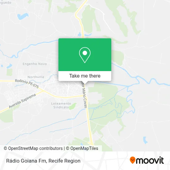 Rádio Goiana Fm map