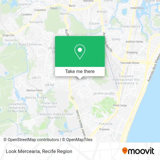 Look Mercearia map