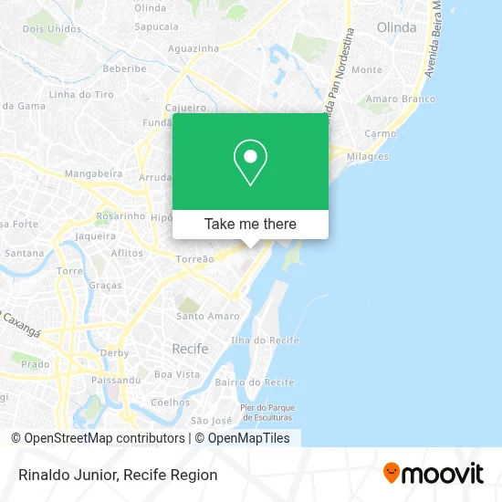 Rinaldo Junior map