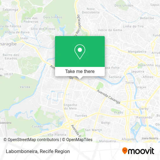Labomboneira map