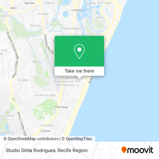 Studio Gilda Rodrigues map