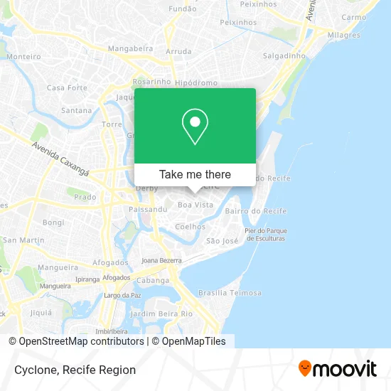 Cyclone map