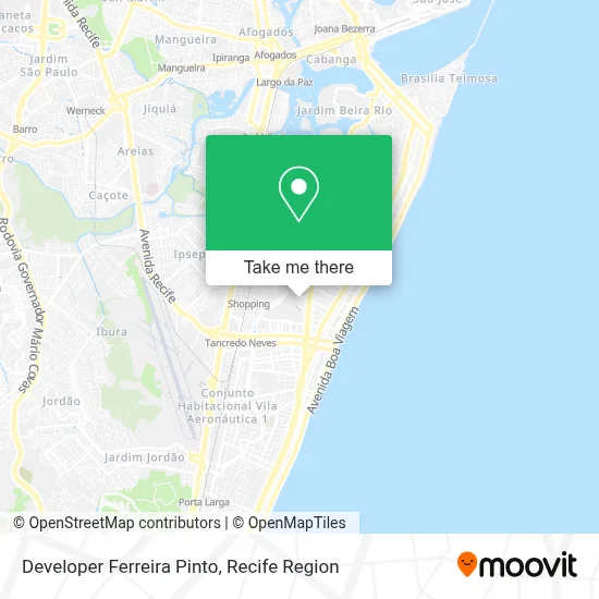 Developer Ferreira Pinto map