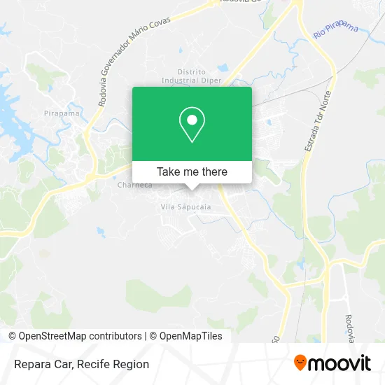 Repara Car map