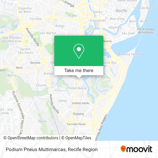 Podium Pneus Multimarcas map