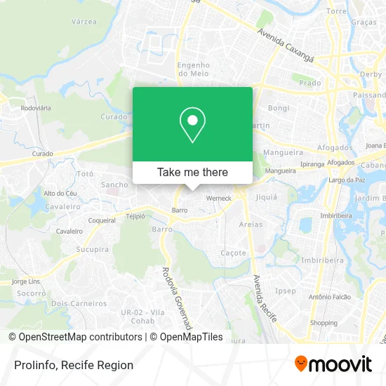 Prolinfo map