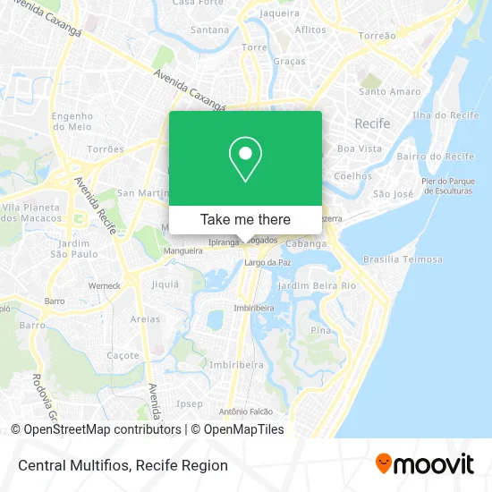 Central Multifios map