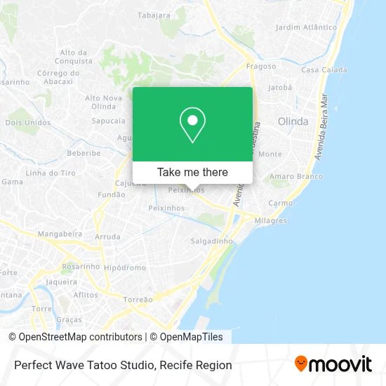 Perfect Wave Tatoo Studio map