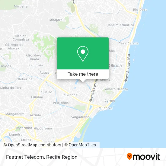 Fastnet Telecom map