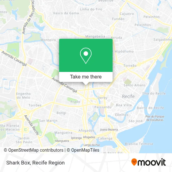 Shark Box map