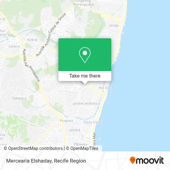Mercearia Elshaday map