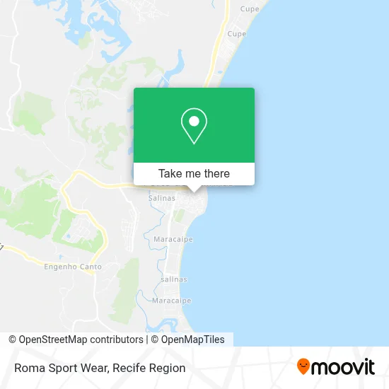 Roma Sport Wear map