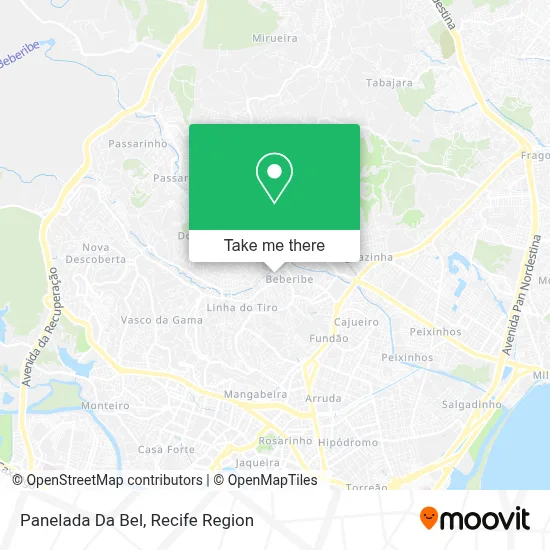 Panelada Da Bel map