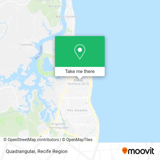 Quadrangular map