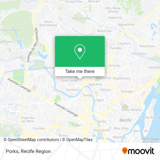 Porks map