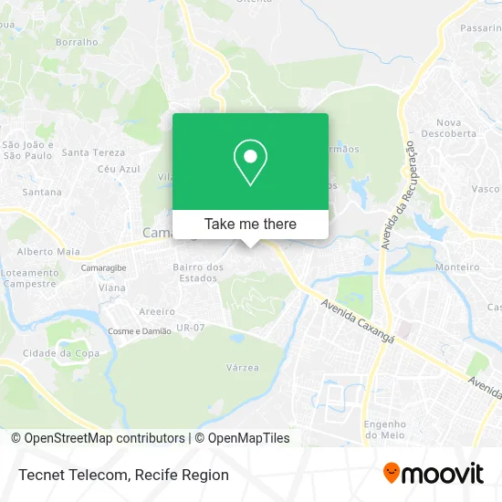 Tecnet Telecom map