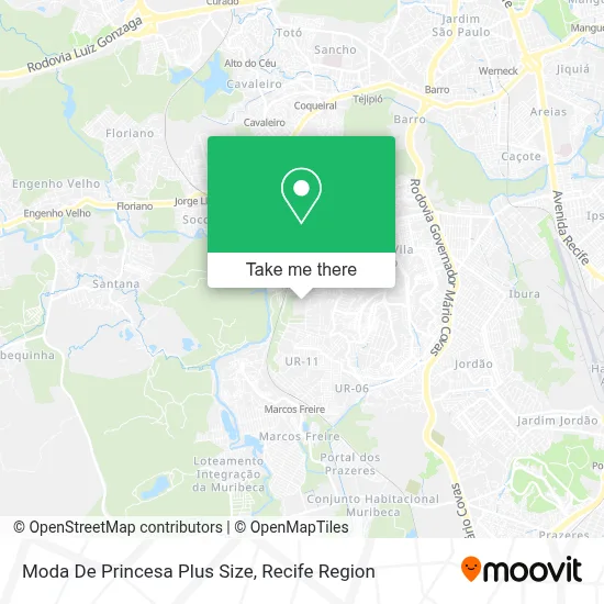 Moda De Princesa Plus Size map