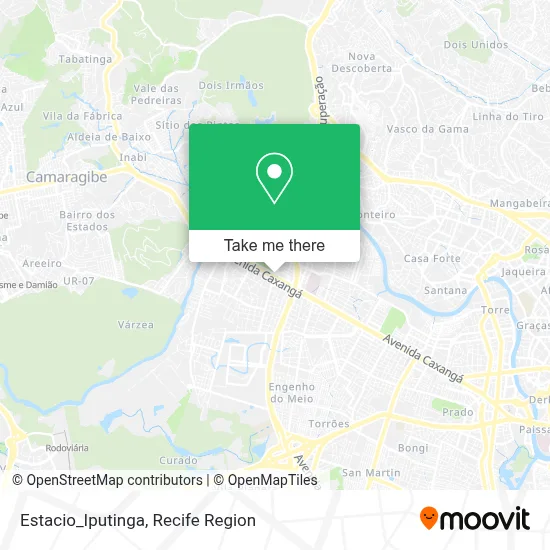 Estacio_Iputinga map