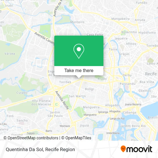 Quentinha Da Sol map
