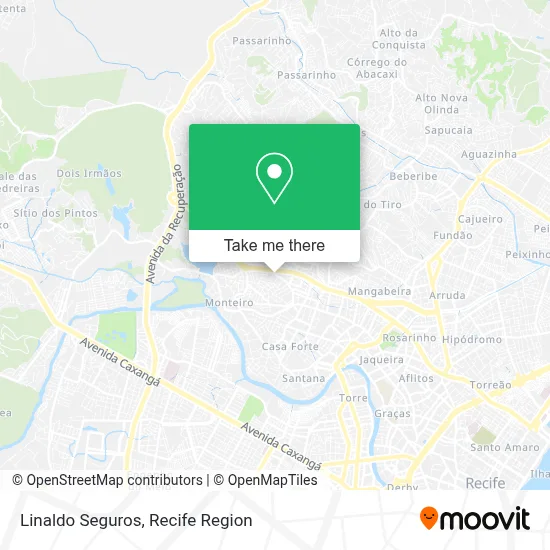 Linaldo Seguros map