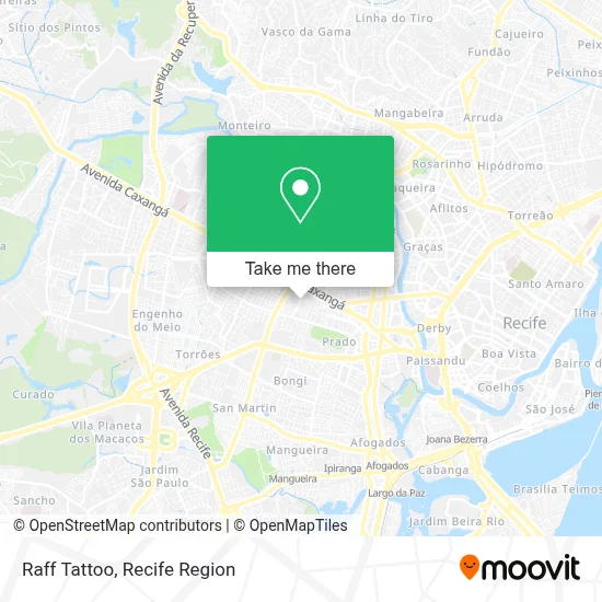 Raff Tattoo map