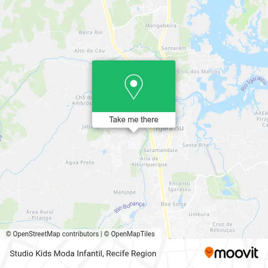 Studio Kids Moda Infantil map