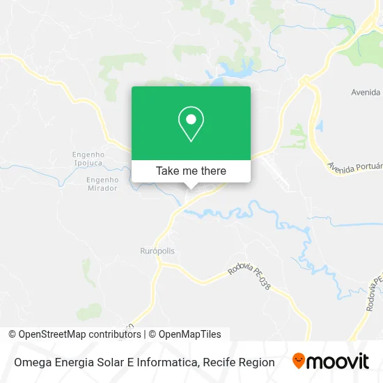 Omega Energia Solar E Informatica map