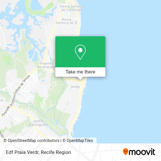 Edf Praia Verdr map