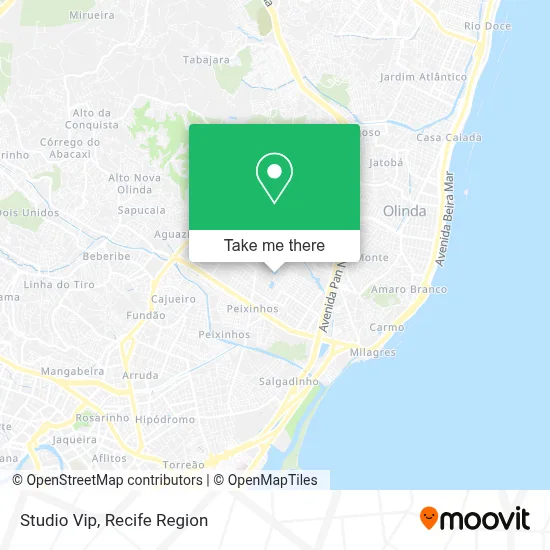Studio Vip map