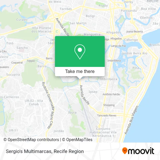 Sergio's Multimarcas map