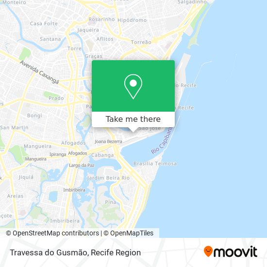 Travessa do Gusmão map