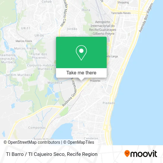 TI Barro / TI Cajueiro Seco map