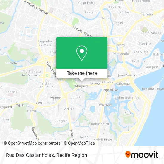 Rua Das Castanholas map