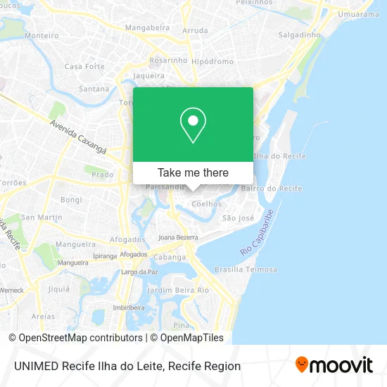 UNIMED Recife Ilha do Leite map