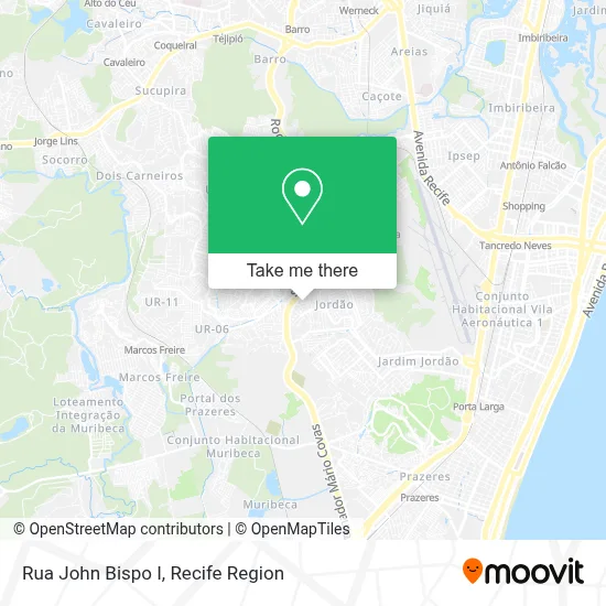 Rua John Bispo I map