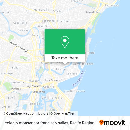 colegio monsenhor francisco salles map